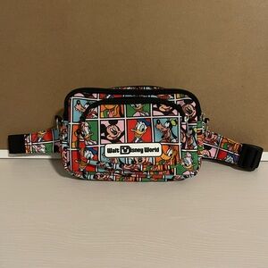 Disney Mickey and Friends Belt Bag, Convertible Crossbody Bag - Disney World